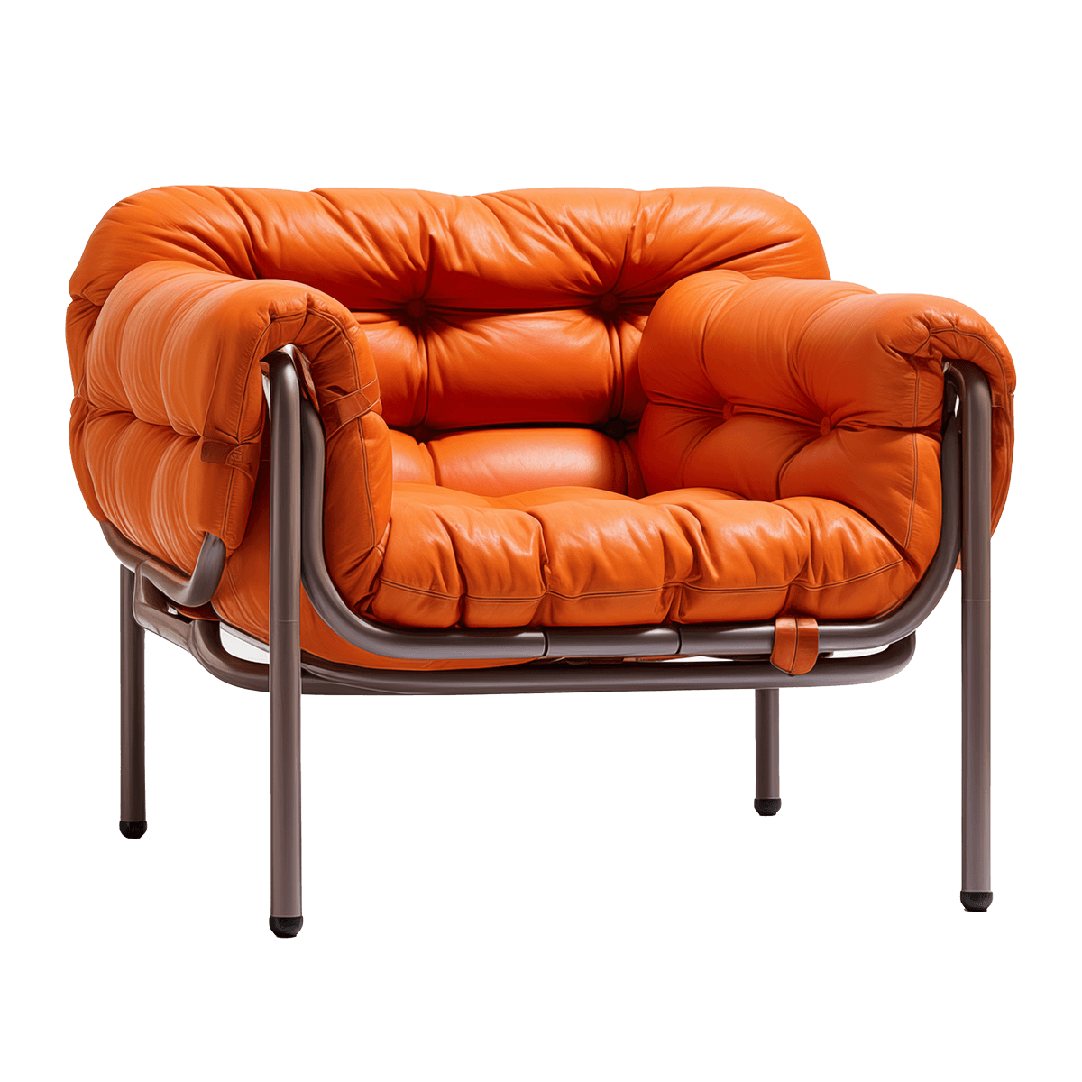 Danish Leather Lounge Chair
